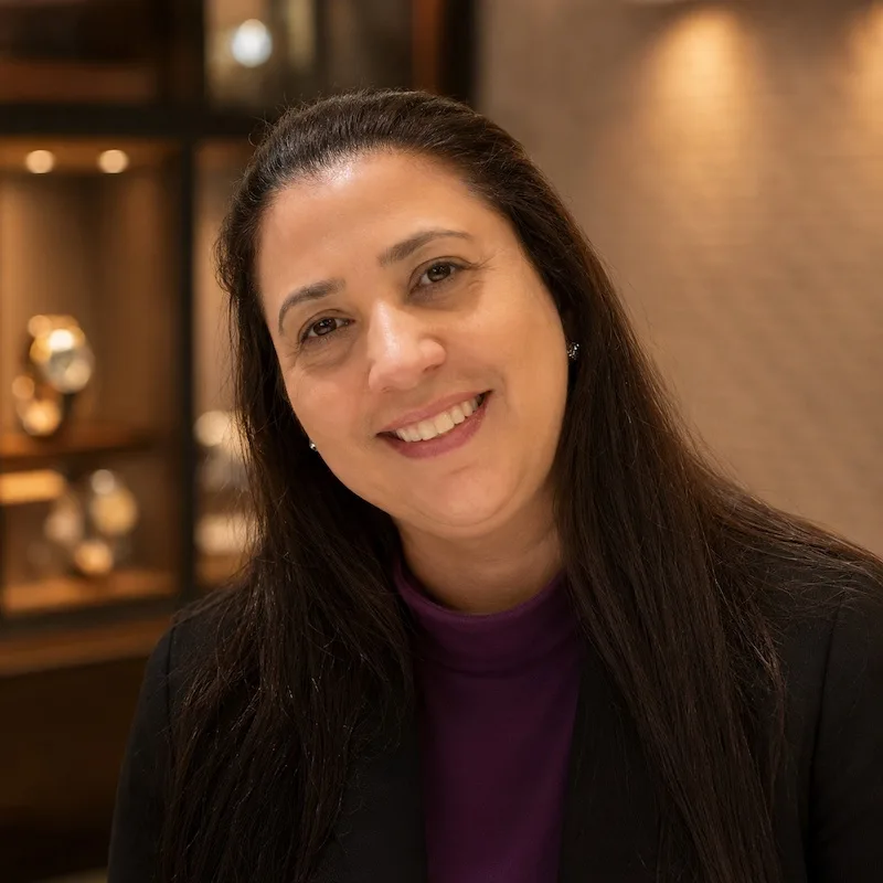 Núria — proprietária da Relojoaria Taquaral